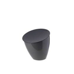 Mepal Poubelle de table Calypso titane 2,2 litres