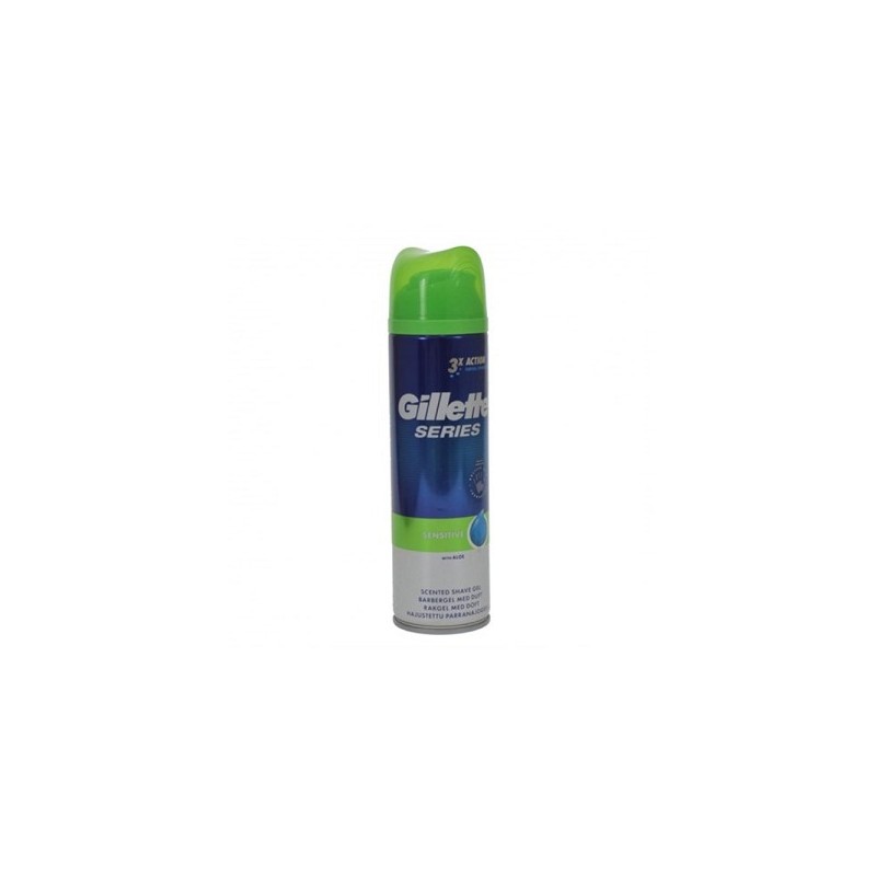 Gillette gel à raser Sensible 200 ml