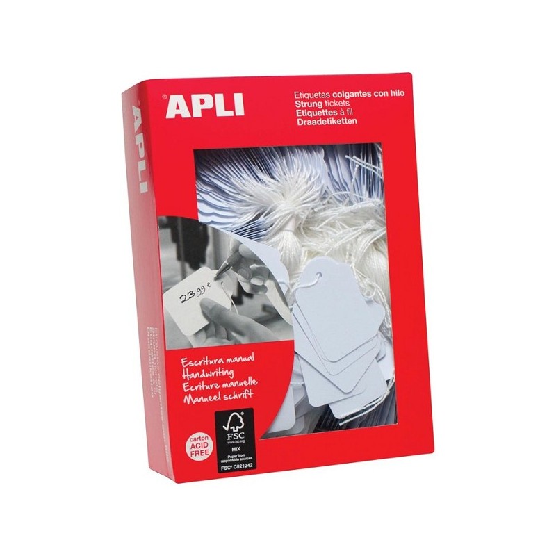 Apli 388 etk met draad 15x24mm 1000