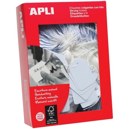Apli 388 etk met draad 15x24mm 1000