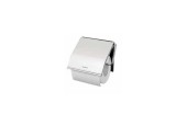 Brabantia Porte-rouleau de papier toilette acier brillant 12,3x1,7x13,2cm