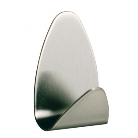 Tiger Plakhaak Ovaal Rvs geborsteld set a 2 stuks 31x52x23mm