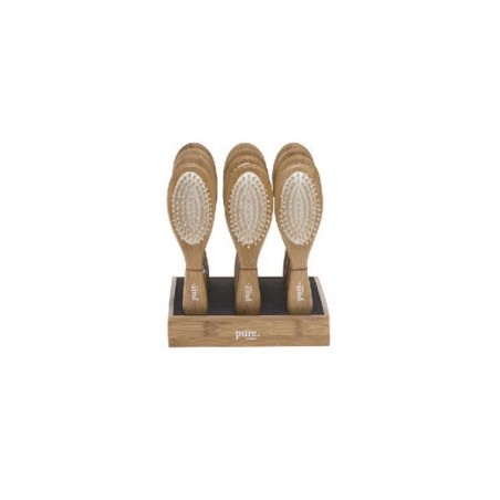 Brosse à cheveux en bambou