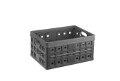 Sunware Square Boodschappenkrat 32 liter antraciet 49x36x24,5cm