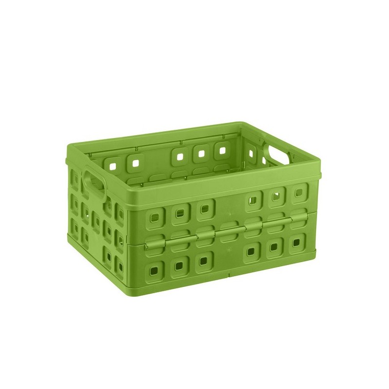 Sunware Square Boodschappenkrat 32 liter groen 49x36x24,5cm