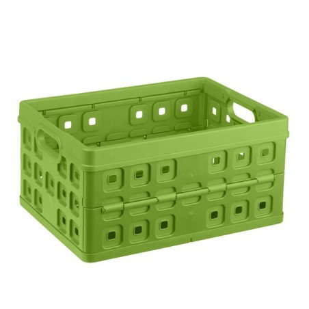 Sunware Square Boodschappenkrat 32 liter groen 49x36x24,5cm