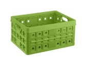 Sunware Square Caisse de courses 32 litres vert 49x36x24,5cm