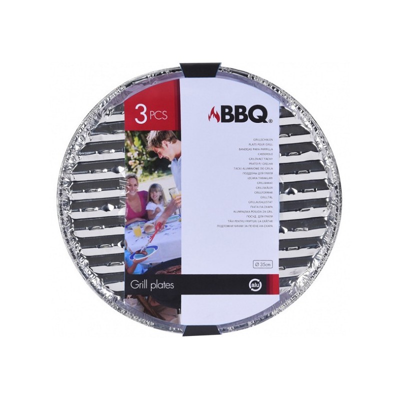 Grillschalen set van 3 stuks Ø35cm