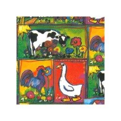 Compteur rouleau 50cm Animaux de la ferme 200m