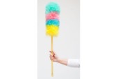 Plumeau met uitschuifsteel 80-110cm