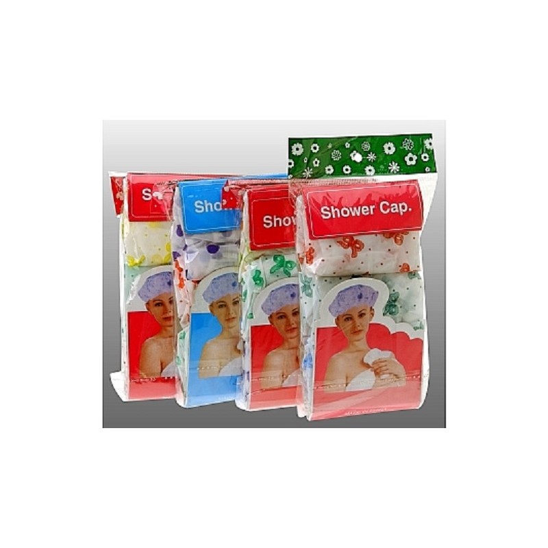 Bonnet de douche lot de 3