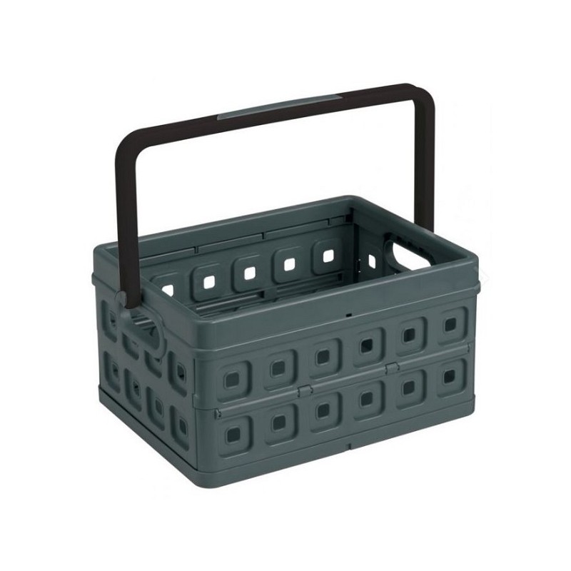 Sunware Square Caisse de courses avec poignée 24 litres 44x31,5x21cm