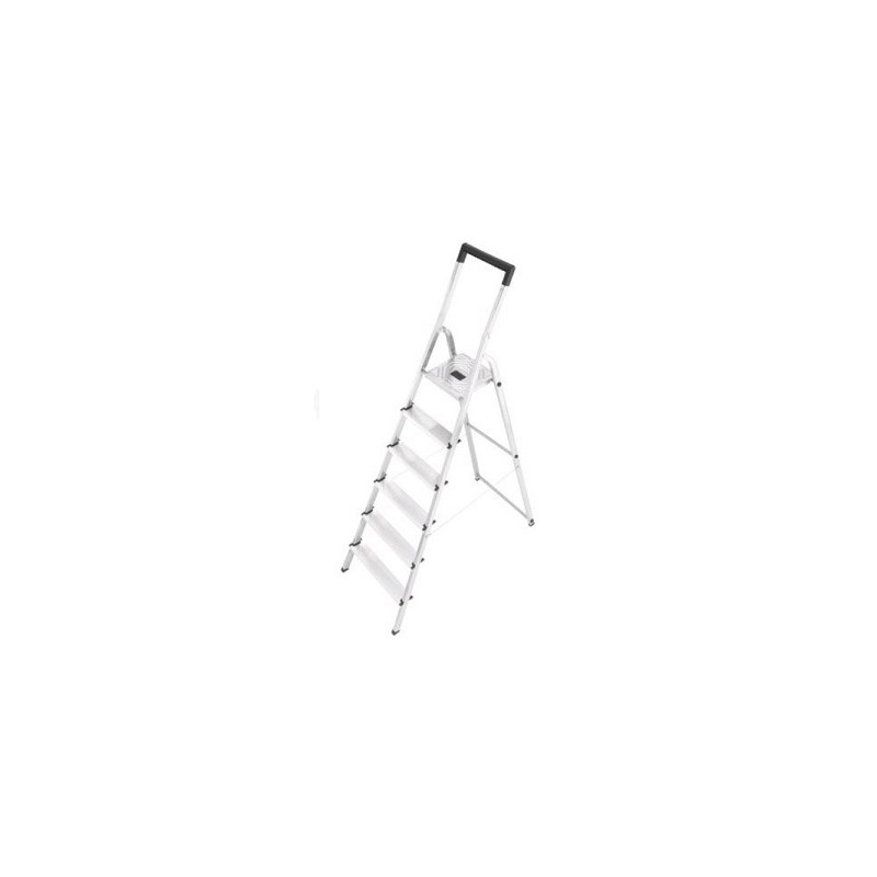 Hailo L40 escalier domestique 6 marches aluminium (5 marches + palier)
