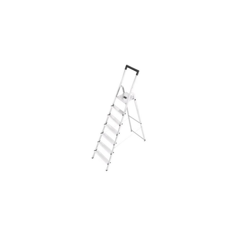 Hailo L40 escalier domestique 7 marches aluminium (6 marches + palier)