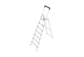 Hailo L40 huishoud trap 7-treeds aluminium (6 treden+bordes)
