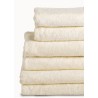 Washandje 15x21cm ivoor 6 stuks