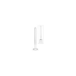 Reserverolhouder chroom hoog 60cm