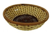Panier bambou rond 22x7cm