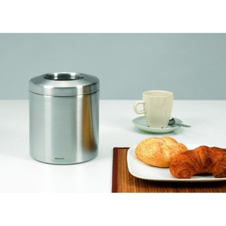 Brabantia poubelle de table acier mat