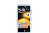 Duracell DA13 gehoorapparaat batterijen 1,4V