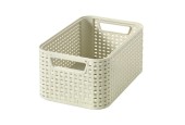 Curver Style mand S rotanstyle ivoor 12,9x28,5x19,4cm