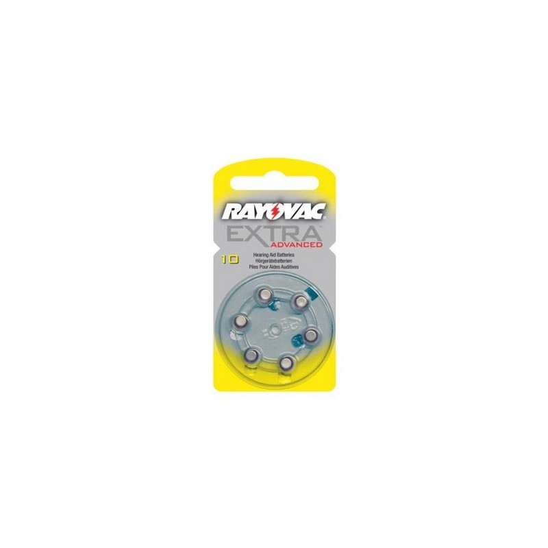 Piles Ray O Vac pour aide auditive ultra A10