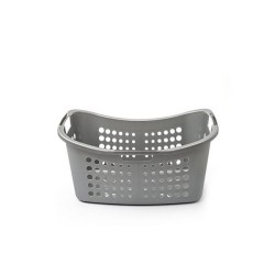 Curver Victor panier à linge Ergo 50 litres argent 24x39x59cm