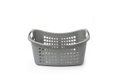 Curver Victor panier à linge Ergo 50 litres argent 24x39x59cm
