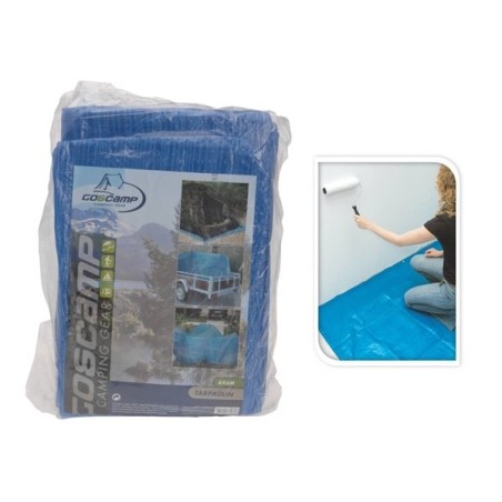 Afdekzeil blauw 4x6 meter
