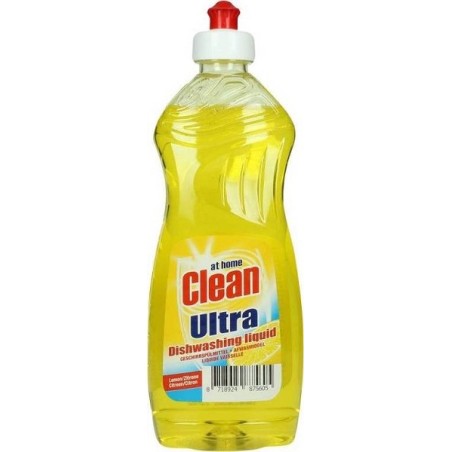 At Home Clean Ultra Savon à Vaisselle 500ml citron
