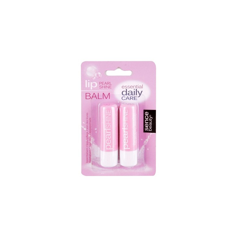 Sence Baume à lèvres Pearl Shine TwinPack rose 2x4.8gr
