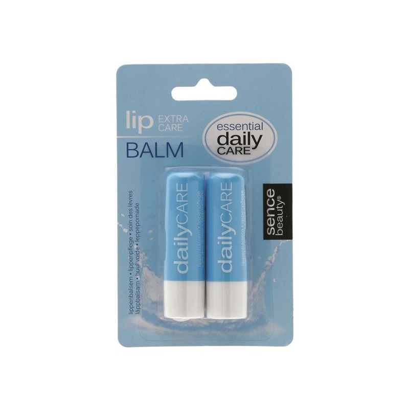Sence Lippenbalsem natural Twin Pack blauw 2x4,8gr