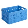 Sunware Square Boodschappenkrat 32 liter blauw 49x36x24,5cm