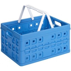 Sunware Square Boodschappenkrat met handgreep 32 liter 49x36x24,5cm
