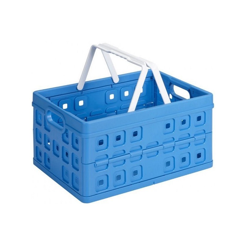 Sunware Square Boodschappenkrat met handgreep 32 liter 49x36x24,5cm