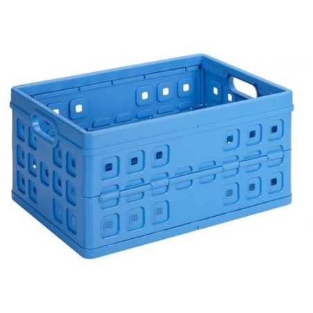 Sunware Square Boodschappenkrat 46 liter blauw 54x38x26,5cm