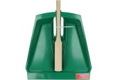 Stofblikset kunststof groot model 39x40cm groen