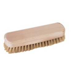 Schoen uitwrijfborstel haar 16 cm wit haar