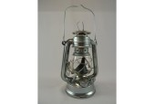 Lanterne tempête 19 cm argent