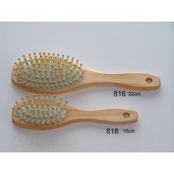 Brosse à cheveux 22cm bois