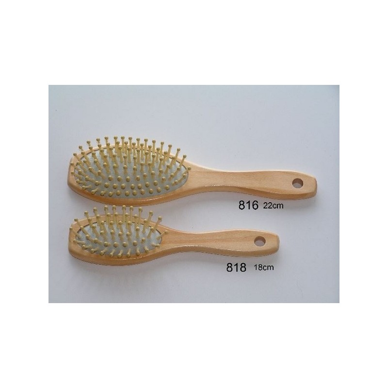 Brosse à cheveux 22cm bois