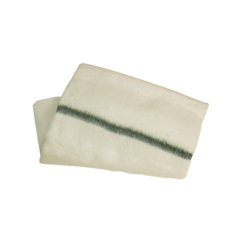Serpillère tissée rayure verte environ 60x70 cm paquet de 10 coton