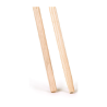 Bezemsteel hout gepunt 150cm x 24 mm FSC