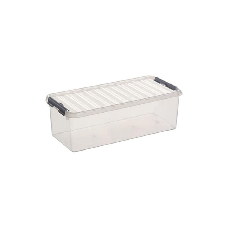 Boîte Sunware Q-line 9,5 litres transparente 48,5x19x14,7 cm