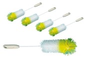 Brosse à bouteille/nettoyant pour bec verseur 1/2L 35x5cm paquet de 10 pièces