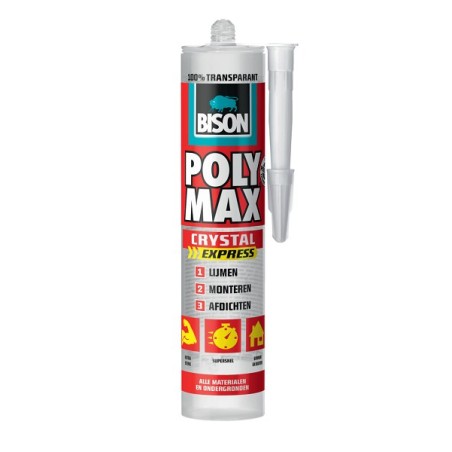 Bison PolyMax Crystal transparant 300g