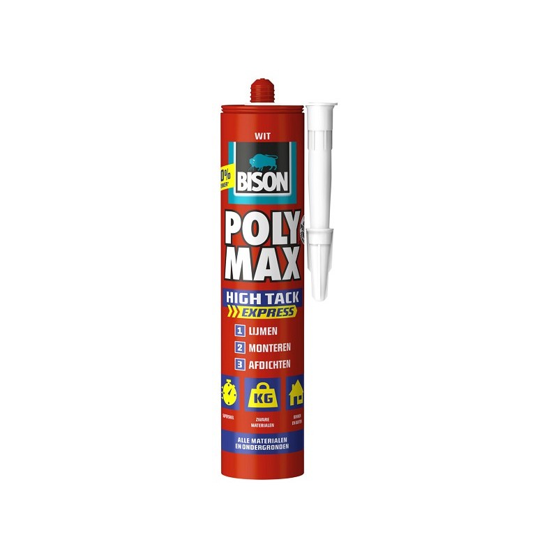 Bison PolyMax High Tack Blanc 425G