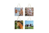 Esschert Design Boodschappentas boerderijdieren