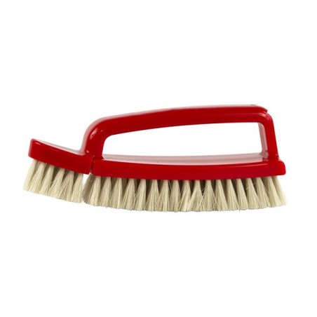 Ensemble de brosses à chaussures en poils de porc en plastique, couleurs assorties
