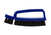 Ensemble de brosses à chaussures en poils de porc noirs, plastique, couleurs assorties